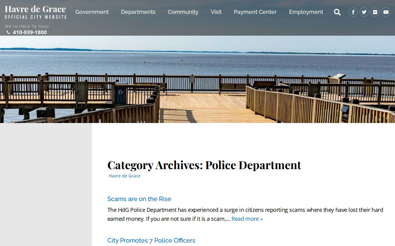 Havre de Grace police recent arrest news category
